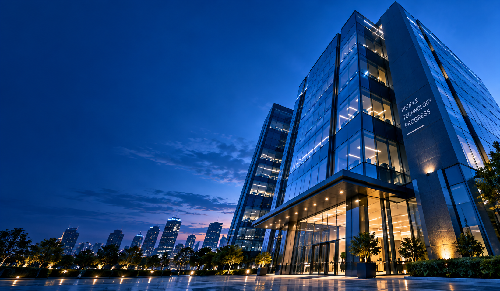 Modern technology office building